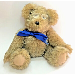 Vintage 15" Mother Grimm's Bears Brown & Black Teddy Bear Hand Stitched in USA